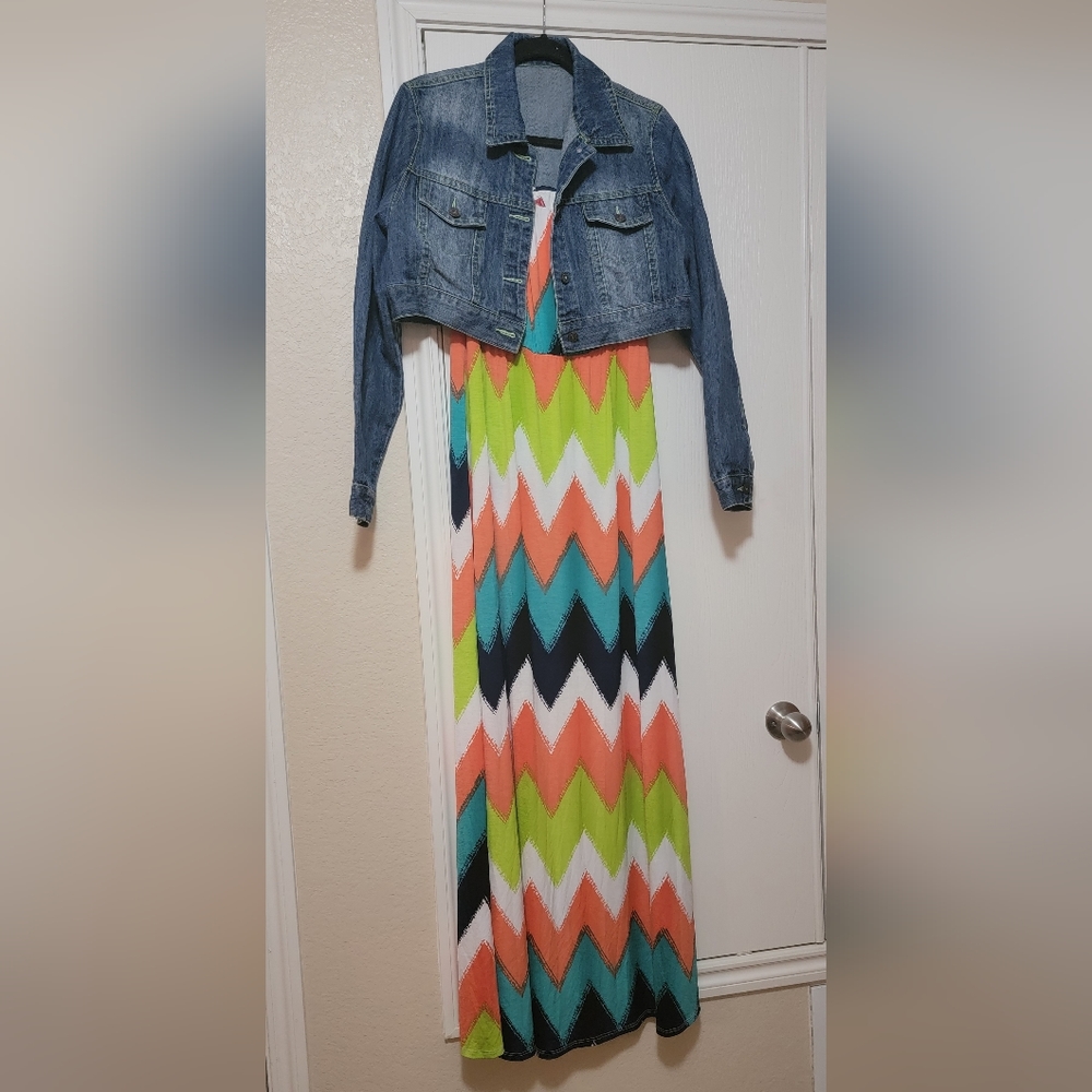 YAHADA STRAPLESS MAXI SUNDRESS - Picture 2 of 7